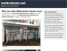 Tablet Screenshot of melkroboter.net